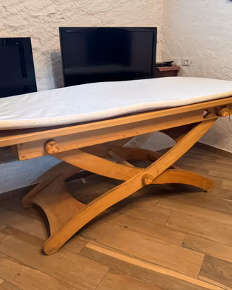 Lettino massaggio in legno