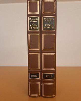 Montanelli/Gervaso 2 volumi Storia Italia Rizzoli.