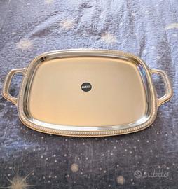 Vassoio Alessi vintage in acciaio inox 18/10 