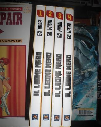 MANGA IL LEONE NERO COM.TO CON COFANETTO(go nagai)