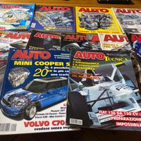 Riviste di auto e motociclette e aerei.