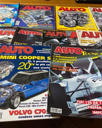 Riviste di auto e motociclette e aerei.