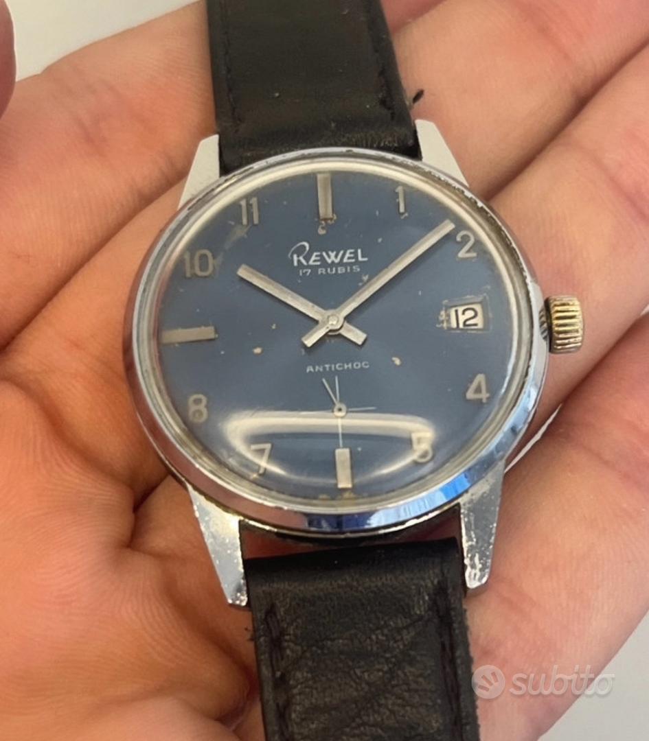 Orologio rewel 17 rubis outlet