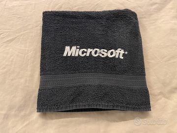 Microsoft telo asciugamano anni ‘00 nero 200x140cm