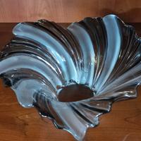 Centrotavola fazzoletto vetro di Murano 
