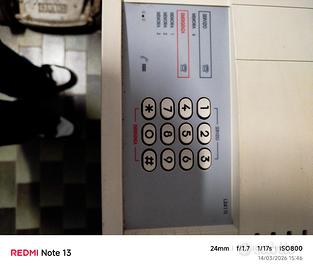 Centralina Logestic allarme