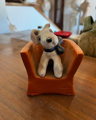 Statua Cagnolino con Poltrona
