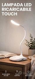 lampada led ricaricabile touch da tavolo Lum2go