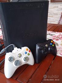 X box 360 fat con due controller 