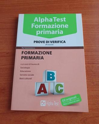 Alpha test scienze della formazione primaria prove