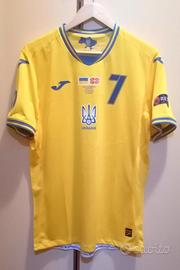 Maglia Ucraina Match Worn Euro 2020 Yarmolenko