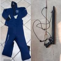 Muta da sub Scubapro Taglia M e Fucile