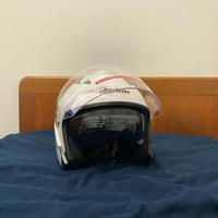 – 2 Caschi moto nuovi (BIANCO e NERO) – Taglia L
