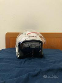 – 2 Caschi moto nuovi (BIANCO e NERO) – Taglia L