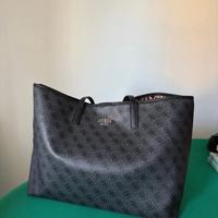 Borsa GUESS nera nuova con mini pochette