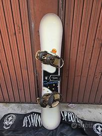 tavola Snowboard Burton 154 e attacchi Burton 