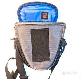 Custodia Fotocamera Reporter con Tracolla Imbottit