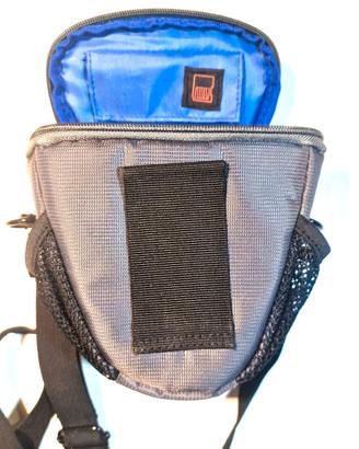 Custodia Fotocamera Reporter con Tracolla Imbottit