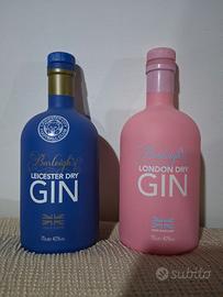 Bottiglie collezione gin