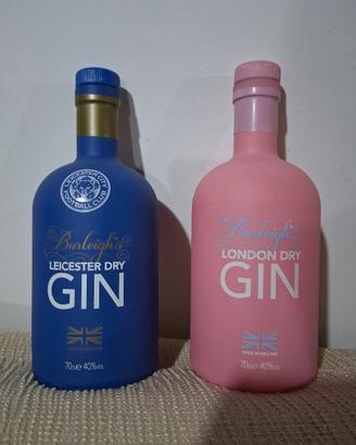 Bottiglie collezione gin