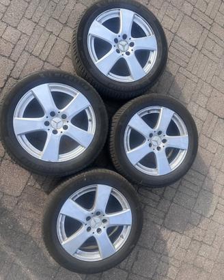 Cerchi Mercedes 17 + gomme Michelin e sensori TPMS