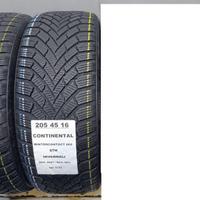 2 GOMME 205 45 16 CONTINENTAL INV RIF3722