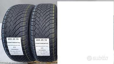 2 GOMME 205 45 16 CONTINENTAL INV RIF3722