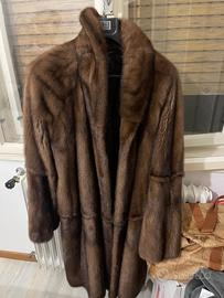 Pelliccia vera di visone miele Sartoriale