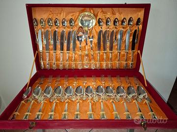 Set di 51 posate placcate Argento 800,
