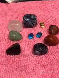 7 pietre naturali+ 2 gemme preziose da 1,25 kc +🎁