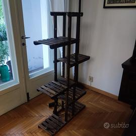 scaffale porta piante