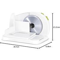 Affettatrice elettrica pieghevole