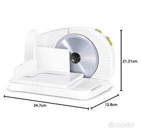 Affettatrice elettrica pieghevole