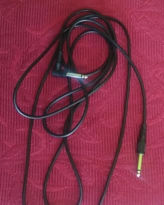 JACK CAVO AUDIO X CHITARRA ELETTRICA 