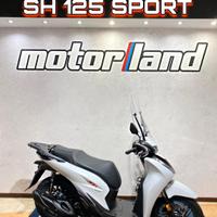 HONDA SH 125 WHITE SPORT