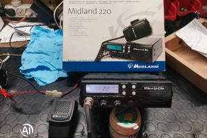 ricetrasmittente cb midland 220