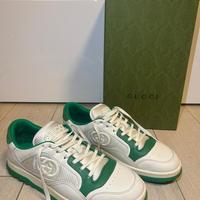 sneaker GUCCI originali bianche e verdi