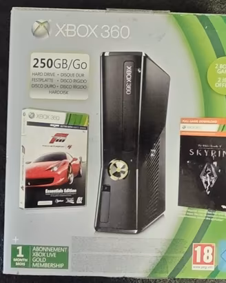 Console Microsoft XBOX 360 Slim 250Gb