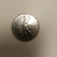 moneta 50 lire 1976