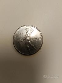 moneta 50 lire 1976