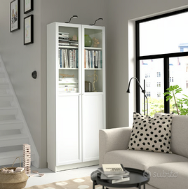 Libreria o credenza Billy a doppia anta