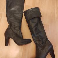 Stivali alti Vera Pelle donna 