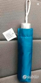 Ombrello azzurro portatile nuovo