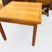 Tavolo in ciliegio 100x100cm allungabile 