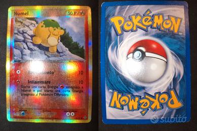 carta Pokémon Numel DR70 ITA rev.holo