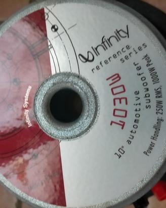 Subwoofer Infinity 1000 watt