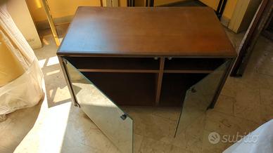 Porta TV / Hi-Fi PRANDINI con ante in vetro