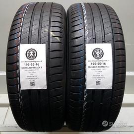 2 gomme 195 55 16 michelin a11811