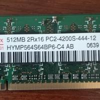 Memoria da 512 MB 2Rx 16 PC2