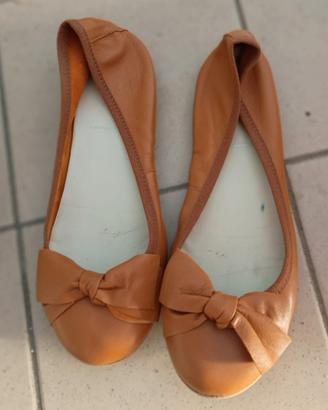 Ballerine in pelle taglia 37 